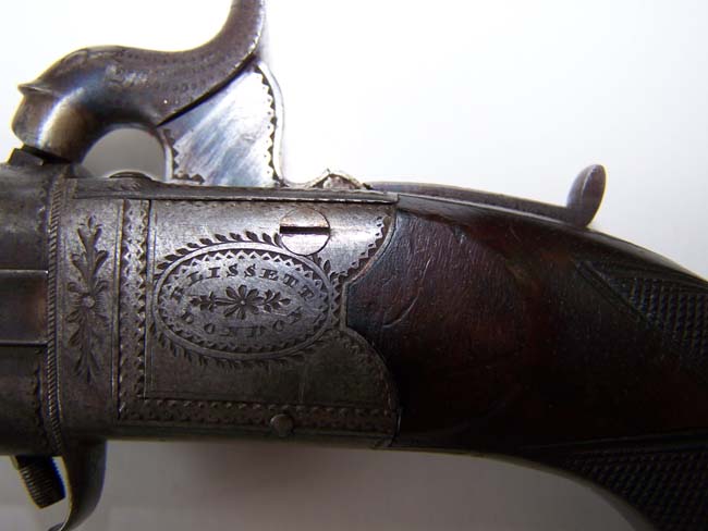 A fine Cased Pair of Over and Under Boxlock Percussion Pistols by John Blisset, London, c. 1840 — image 11